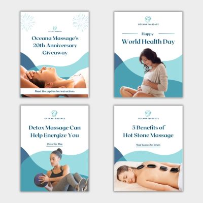 Oceana Massage Marketing Materials