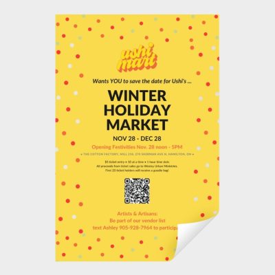 Ushi Mart Marketing Materials